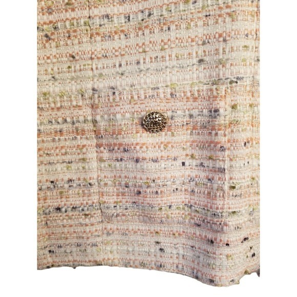 Karl‎ Lagerfeld Paris Size 12 Women's Cardigan jacket Multicolor Stripe NWT - Picture 5 of 6